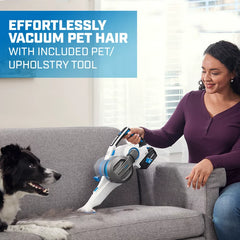 HART 20-Volt Cordless Stick Vacuum with Brushless Motor Technology, (1) 4.0Ah Lithium-Ion Battery (2x Power)