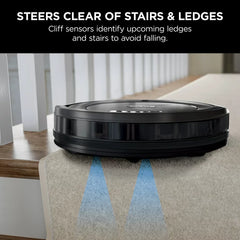 Shark ION Robot Vacuum, Wi-Fi Connected, Works with Google Assistant, Multi-Surface Cleaning, Carpets, Hard Floors, Black