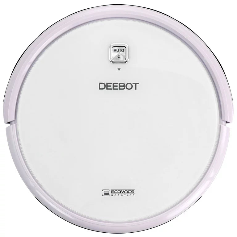 Ecovacs Robotics Deebot N79W Robotic Vacuum Cleaner in White and Lavender (R)