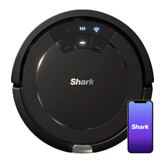 Shark ION Robot Vacuum, Wi-Fi Connected, Works with Google Assistant, Multi-Surface Cleaning, Carpets, Hard Floors, Black