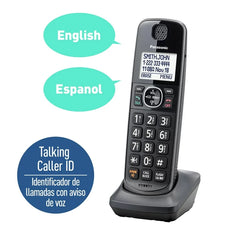 Panasonic 3-Handset Expandable Cordless Phone System with Answering System - KX-TG3833M