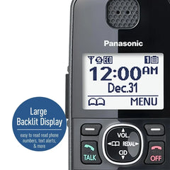 Panasonic 3-Handset Expandable Cordless Phone System with Answering System - KX-TG3833M