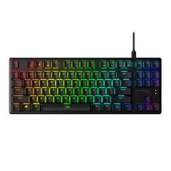 HyperX Alloy Origins Core - Tenkeyless Mechanical Gaming Keyboard, Software Controlled Light & Macro Customization, Compact Form Factor, RGB LED Backlit, Tactile HyperX Aqua Switch