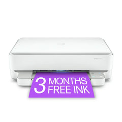 HP ENVY 6052e All-in-One Wireless Color Inkjet Photo Printer with 3 Months Instant Ink Incl with HP+