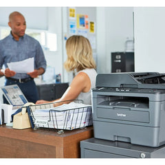 Brother MFC-L2690DW Monochrome Laser All-in-One Printer, Duplex Printing, Wireless Connectivity