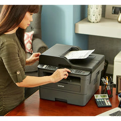 Brother MFC-L2690DW Monochrome Laser All-in-One Printer, Duplex Printing, Wireless Connectivity