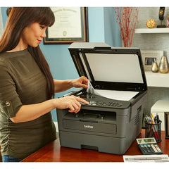 Brother MFC-L2690DW Monochrome Laser All-in-One Printer, Duplex Printing, Wireless Connectivity