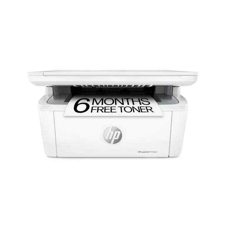 HP LaserJet MFP M139we Wireless Black & White Laser Printer with 6 Months of Instant Ink included with HP+