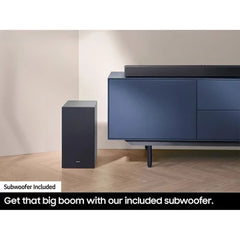 SAMSUNG 2.1 Channel Sound Bar With Wireless Subwoofer & Dolby Audio, HW-C43C