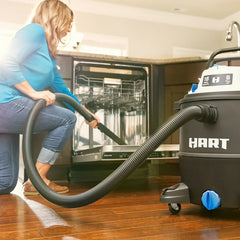 HART 16 Gallon 6 Peak HP Poly Wet/Dry Vacuum, VOC1612PF 3701