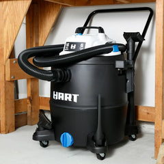 HART 16 Gallon 6 Peak HP Poly Wet/Dry Vacuum, VOC1612PF 3701