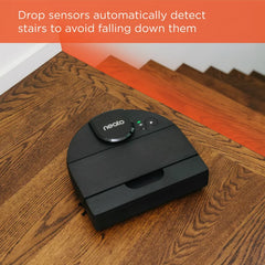 Neato D9 Intelligent Robot Vacuum Wi-Fi Connected with LIDAR Navigation in Black