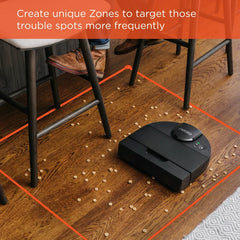 Neato D9 Intelligent Robot Vacuum Wi-Fi Connected with LIDAR Navigation in Black