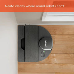 Neato D9 Intelligent Robot Vacuum Wi-Fi Connected with LIDAR Navigation in Black