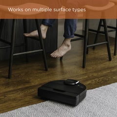 Neato D9 Intelligent Robot Vacuum Wi-Fi Connected with LIDAR Navigation in Black