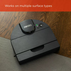 Neato D9 Intelligent Robot Vacuum Wi-Fi Connected with LIDAR Navigation in Black