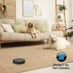 Ionvac SmartClean 2000 Robovac - WiFi Robotic Vacuum with App/Remote Control, New