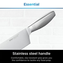 Ninja NeverDull Essential 12 Piece Stainless Steel Knife System with Built in Sharpener, K22012