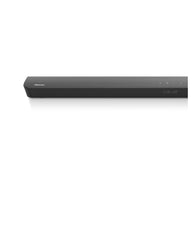 Hisense HS212F 2.1 Channel Sound Bar with Wireless Subwoofer, 120W, Dolby Audio, Pure Surround, Ezplay Support, Roku TV Ready, Bluetooth, HDMI ARC/Optical/AUX/USB (Model HS212F) Black