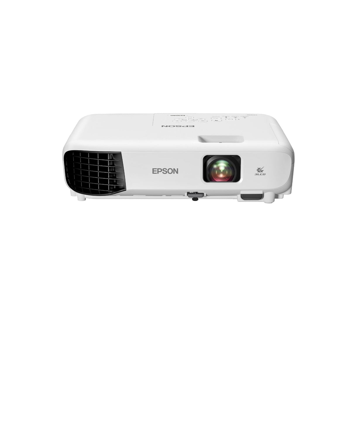 Epson EX3280 3-Chip 3LCD XGA Projector, 3,600 Lumens Color Brightness, 3,600 Lumens White Brightness, HDMI, Built-in Speaker, 15,000:1 Contrast Ratio