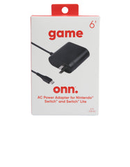 onn. AC Power Adapter for Nintendo Switch & Switch Lite Cable, 6 ft.