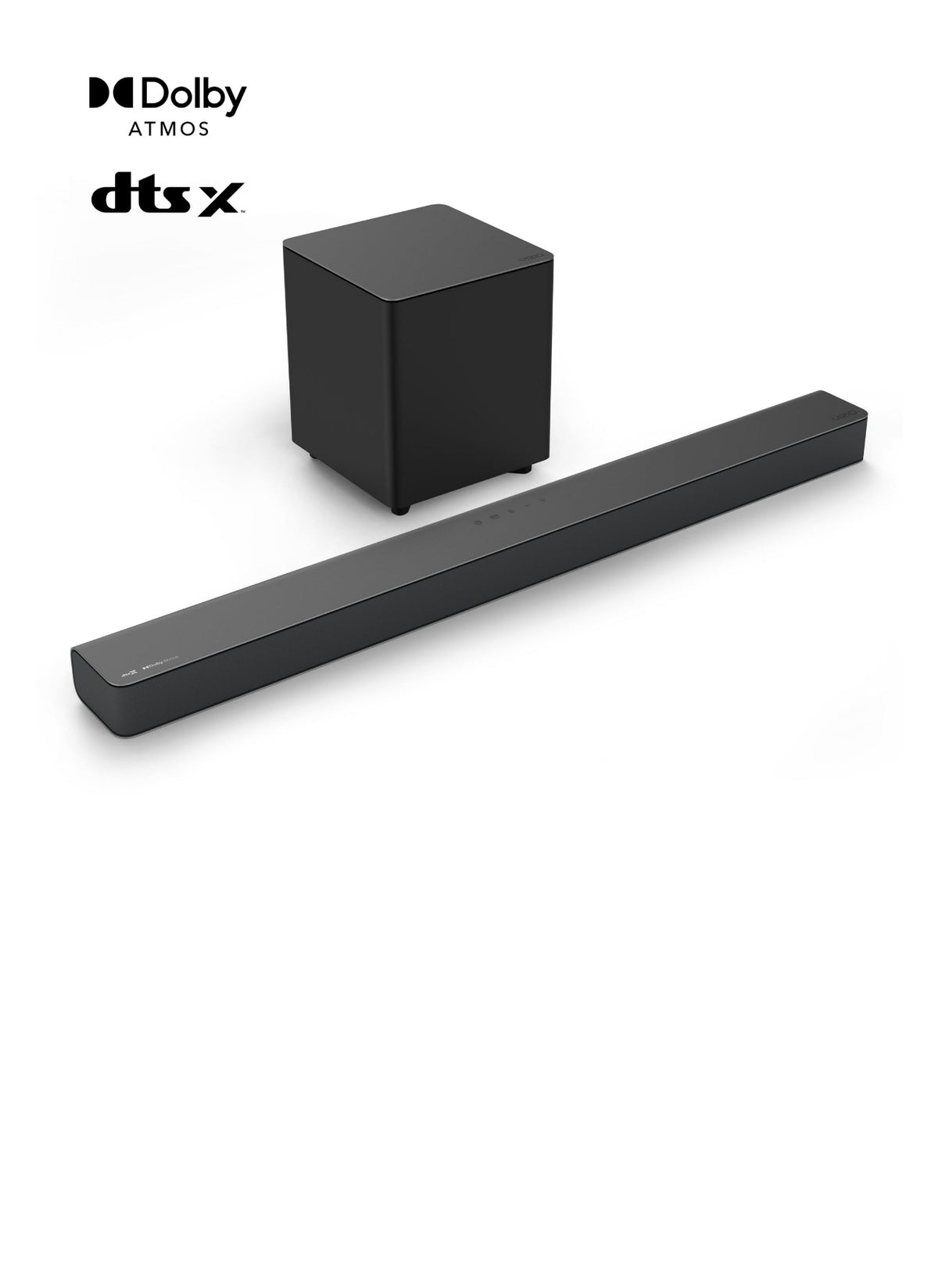 VIZIO M-Series 2.1 Premium Sound Bar with Dolby Atmos, DTS:X, Wireless Subwoofer M215a-J6