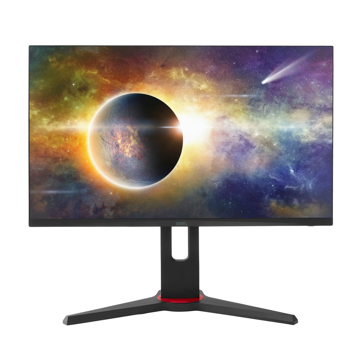 onn. 24" FHD (1920 x 1080p) 165hz 1ms Adaptive Sync Gaming Monitor with Cables, Black, New no